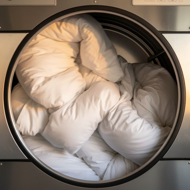 Сушіння з тенісними м'ячами