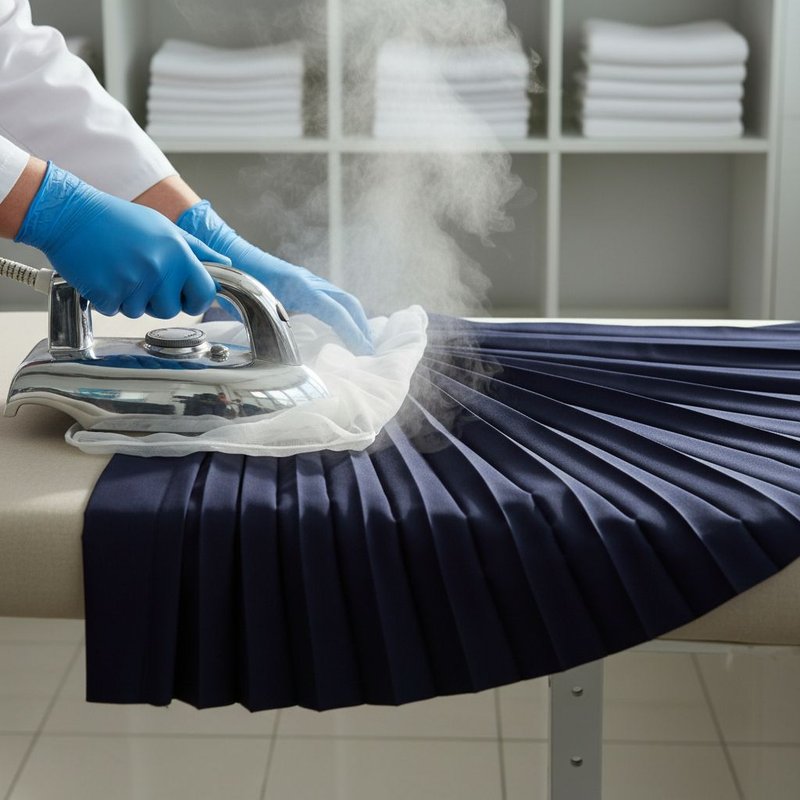 Прасування і відтворення плісе