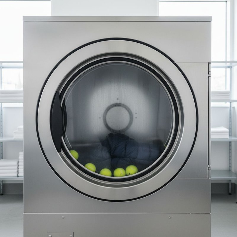 Сушіння з тенісними м'ячиками