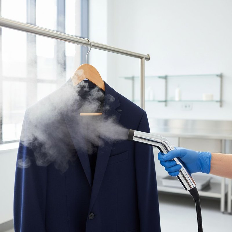 Розпушуємо тканину парою